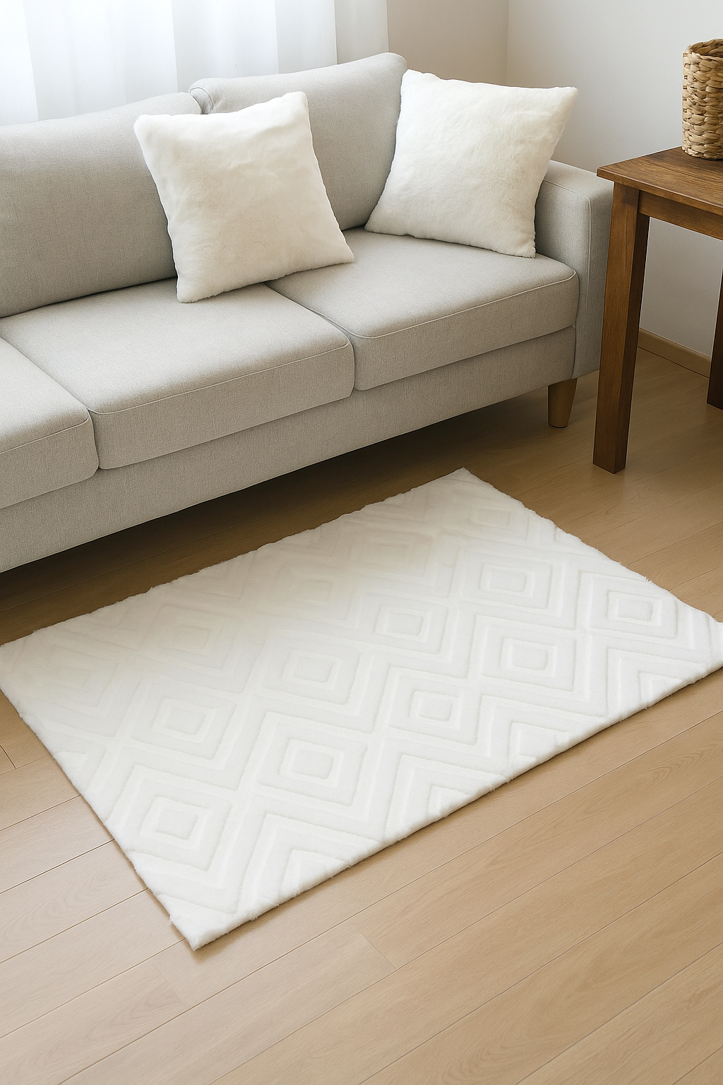 Vzorovaný koberec 60*90 -BIELLY