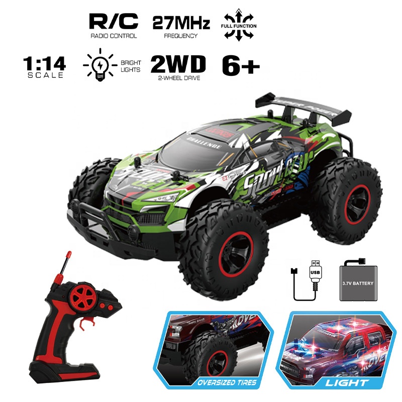 RC kamióny, vysokorýchlostné 2WD terénne vozidlá s rýchlosťou 60 km/h