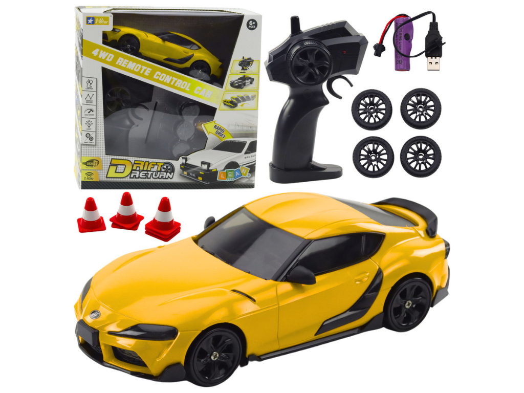 AUTO RC PRE DRIFT DIAĽKOVO OVLÁDANÉ S OVLÁDAČOM SUPRA
