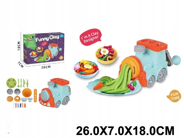 Strojček na cestoviny – plastelína pre deti s príslušenstvom